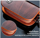 กระเป๋าซองหนังแท้ใส่กุญแจรถลายไม้ | KeyHolder - Road Element