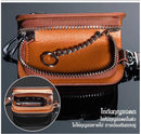 กระเป๋าซองหนังแท้ใส่กุญแจรถลายไม้ | KeyHolder - Road Element